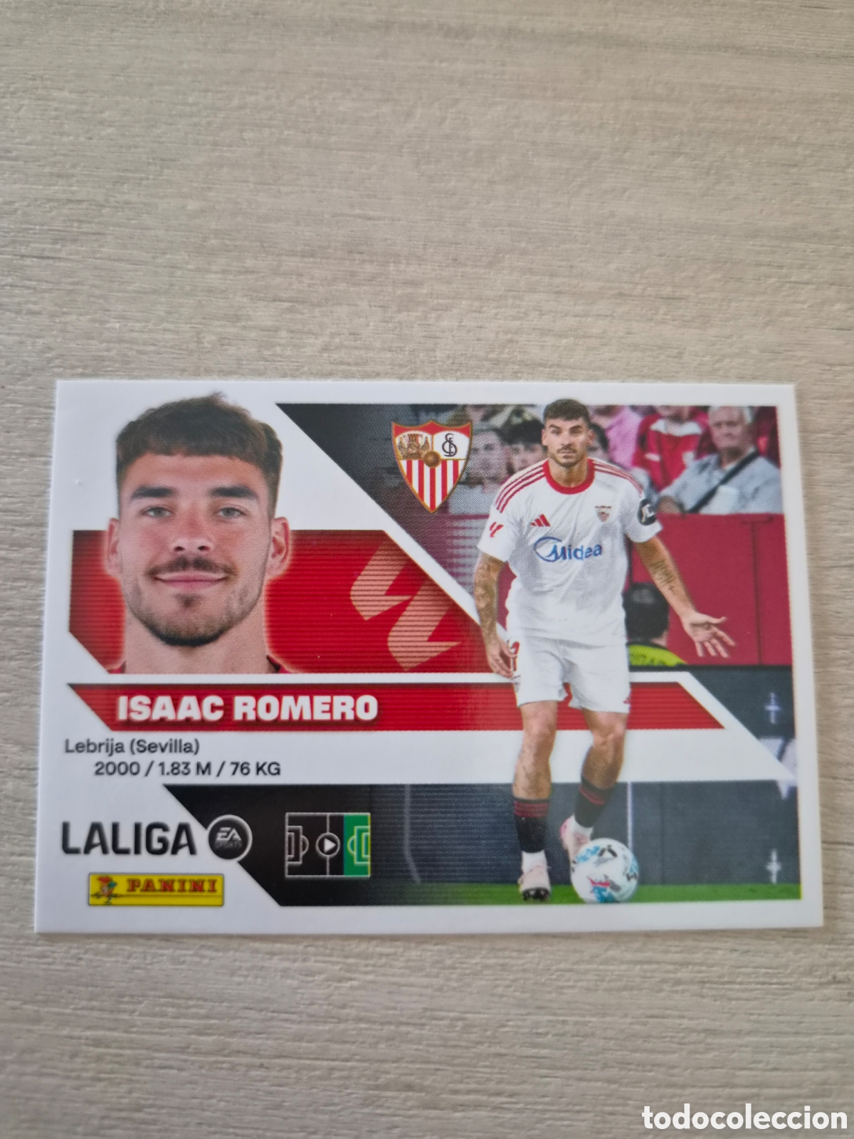 Fu&szlig;ball-Sticker: N&deg;20 Sevilla Isaac Romero Liga Este 26/27
