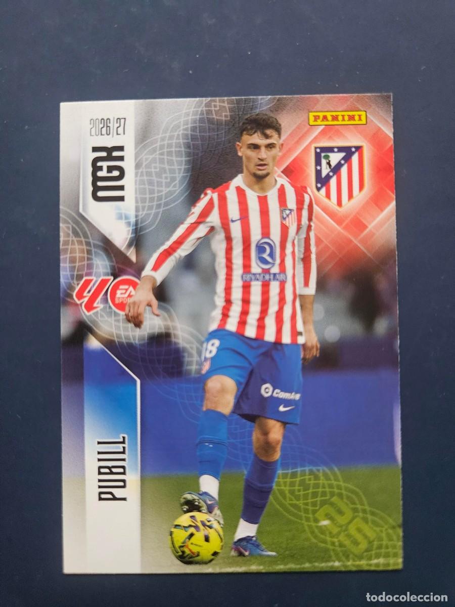 Fu&szlig;ball-Sticker: N&ordm; 60 PUBILL ATLETICO MADRID MGK MEGACRACKS 26 27 2026 2027