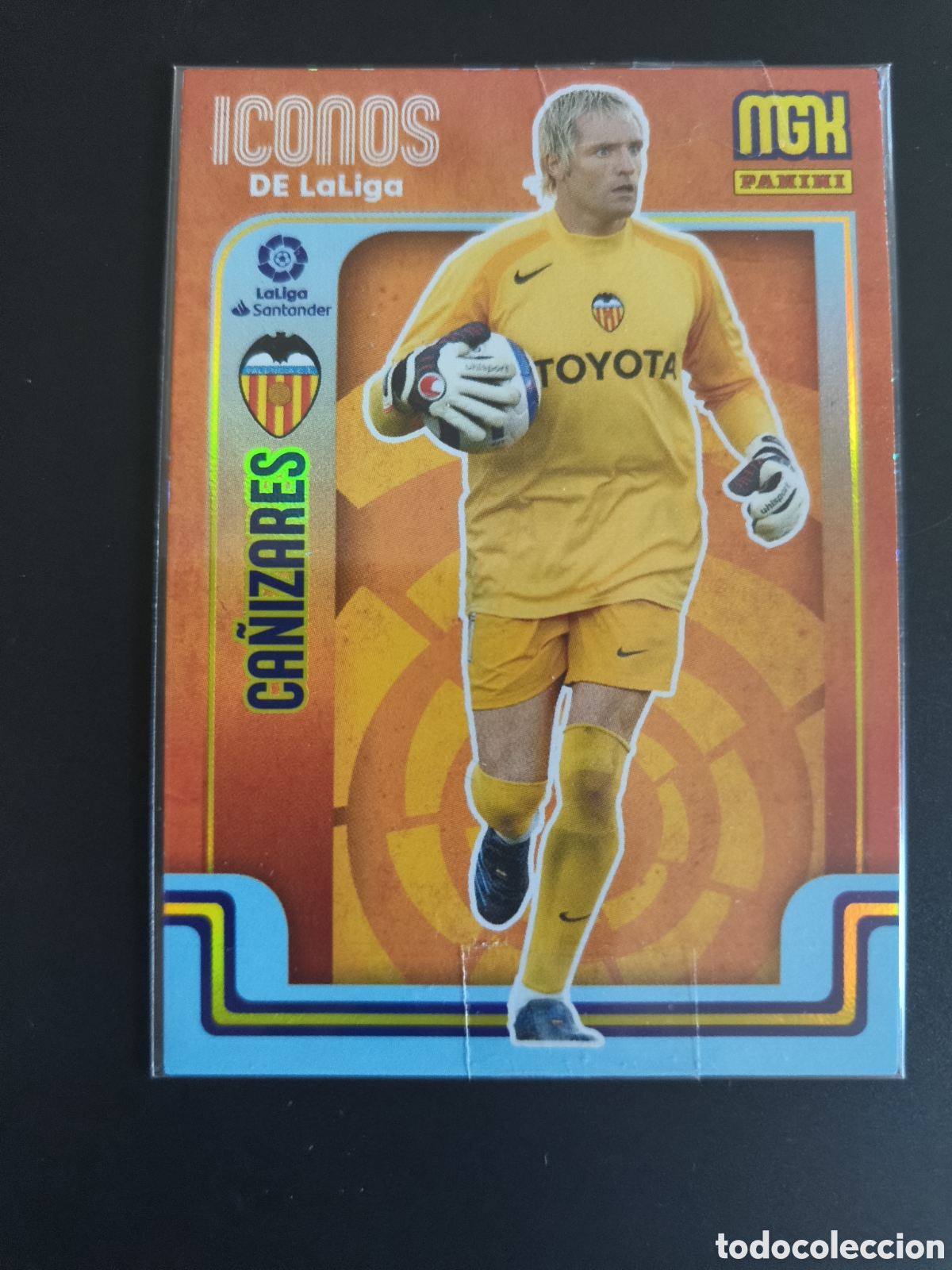 Cromos de f&uacute;tbol: Megacracks 2021/22 411 Ca&ntilde;izares Iconos de LaLiga