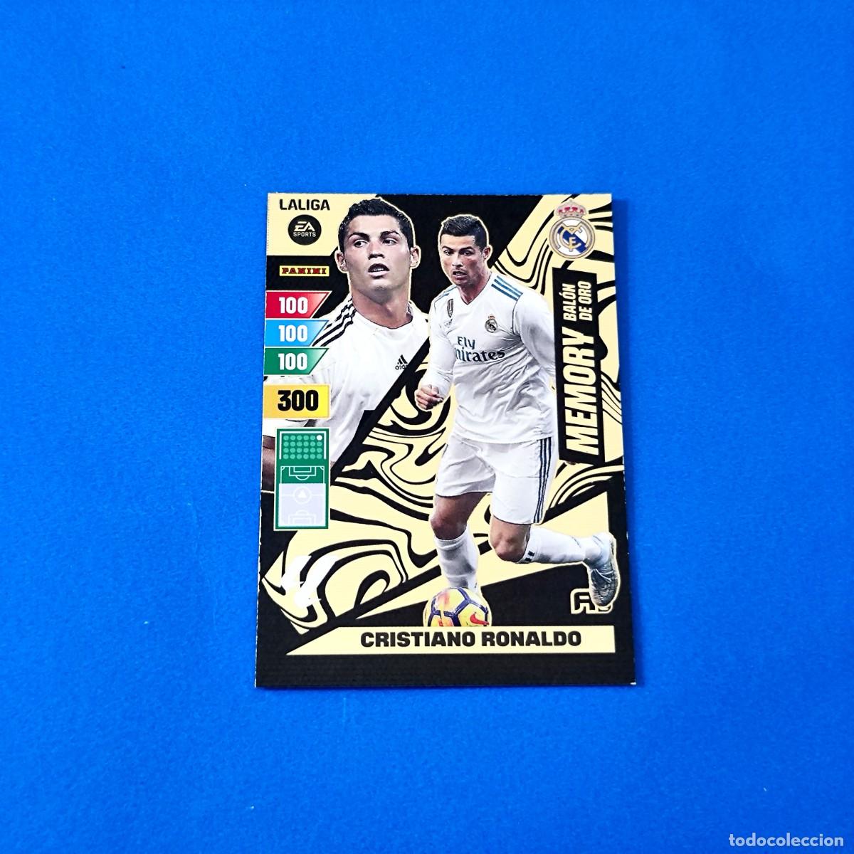 Cromos de f&uacute;tbol: Adrenalyn 2023 2024 / 23 24 Memory Bal&oacute;n de Oro Cristiano Ronaldo Real Madrid