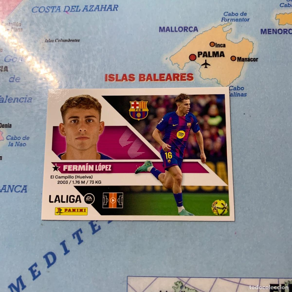 Cromos de f&uacute;tbol: Ferm&iacute;n n&uacute;mero 16 del Barcelona cromo liga este 26-27 2026-2027