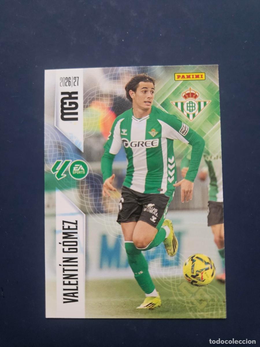 Cromos de f&uacute;tbol: N&ordm; 98 VALENTIN GOMEZ BETIS MGK MEGACRACKS 26 27 2026 2027