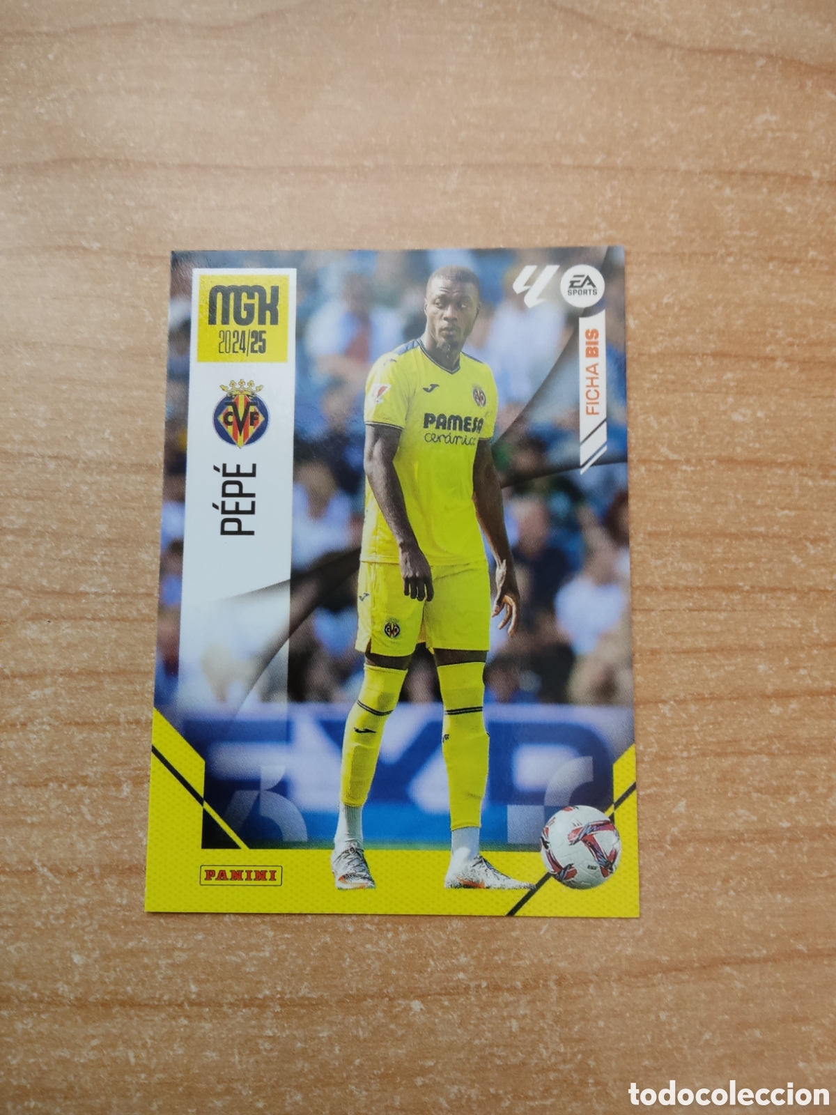 Cromos de f&uacute;tbol: 377 BIS PEPE VILLARREAL MEGACRACKS 2024 2025