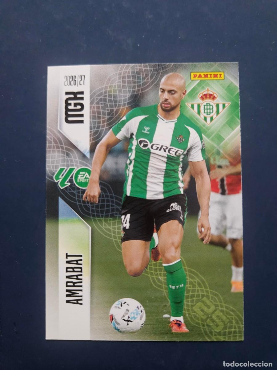Cromos de f&uacute;tbol: N&ordm; 100 AMRABAT BETIS MGK MEGACRACKS 26 27 2026 2027