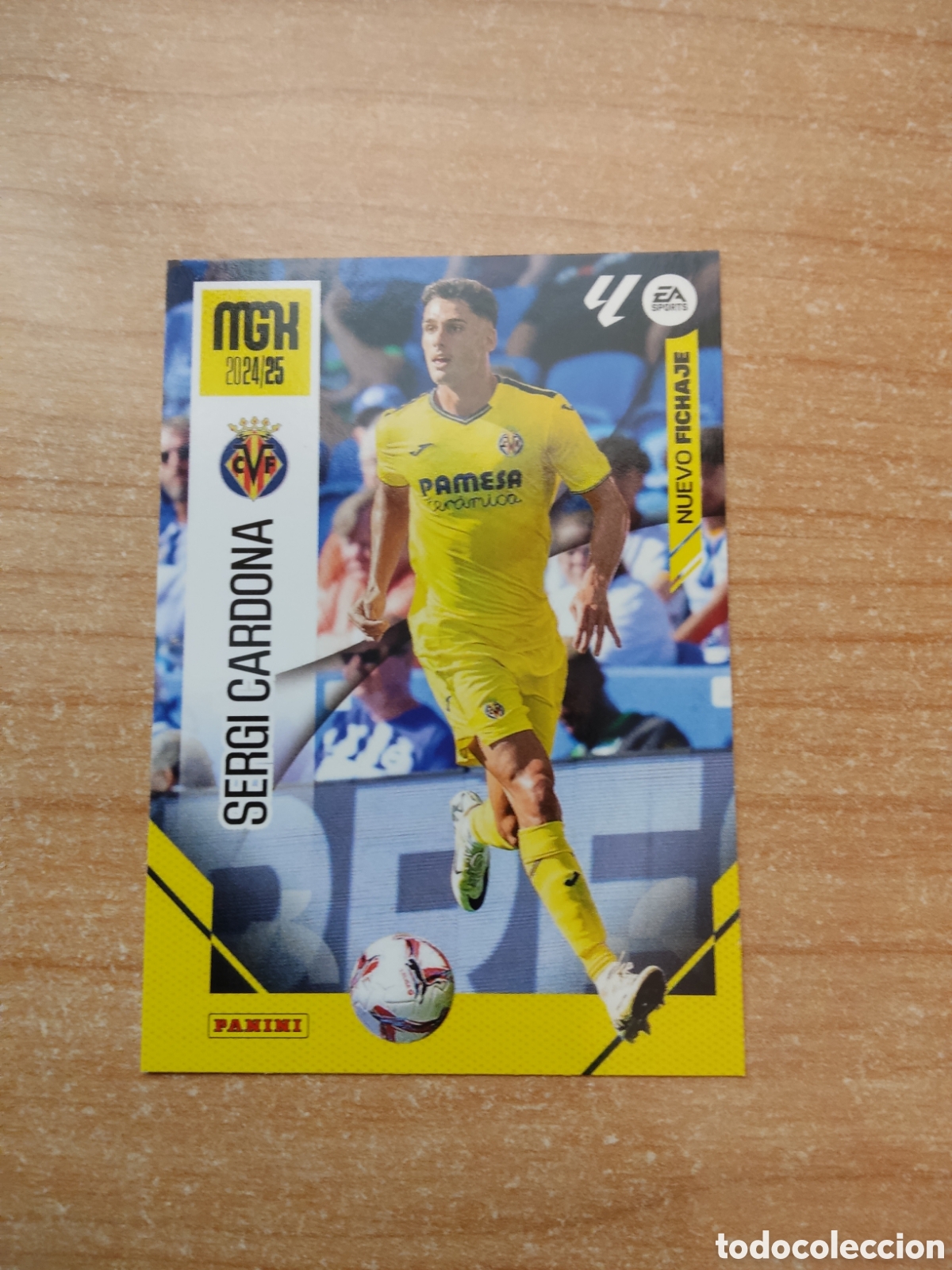 Cromos de f&uacute;tbol: 440 SERGI CARDONA NUEVO FICHAJE VILLARREAL MEGACRACKS 2024 2025