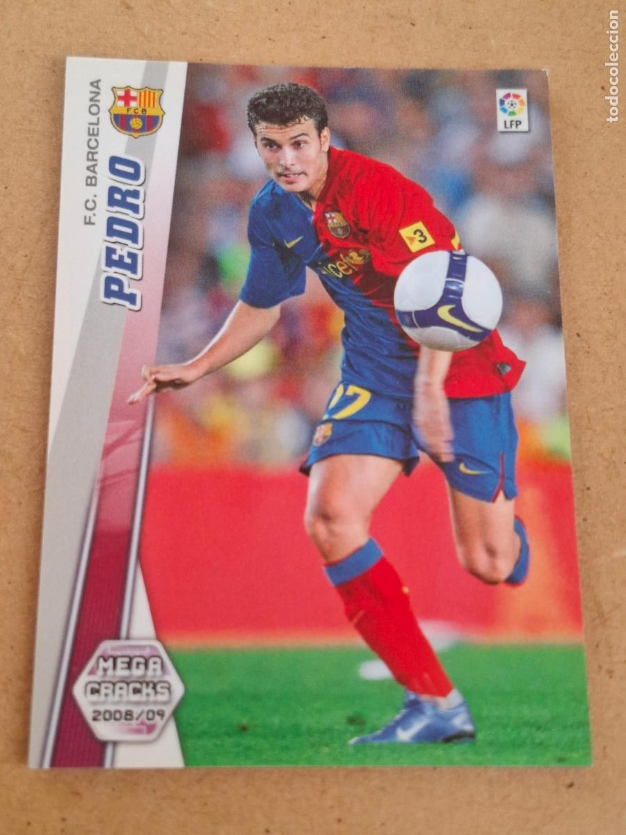 Cromos de f&uacute;tbol: MEGACRACKS 2008 2009 08 09 - PANINI - 71 BIS PEDRO - FC. BARCELONA