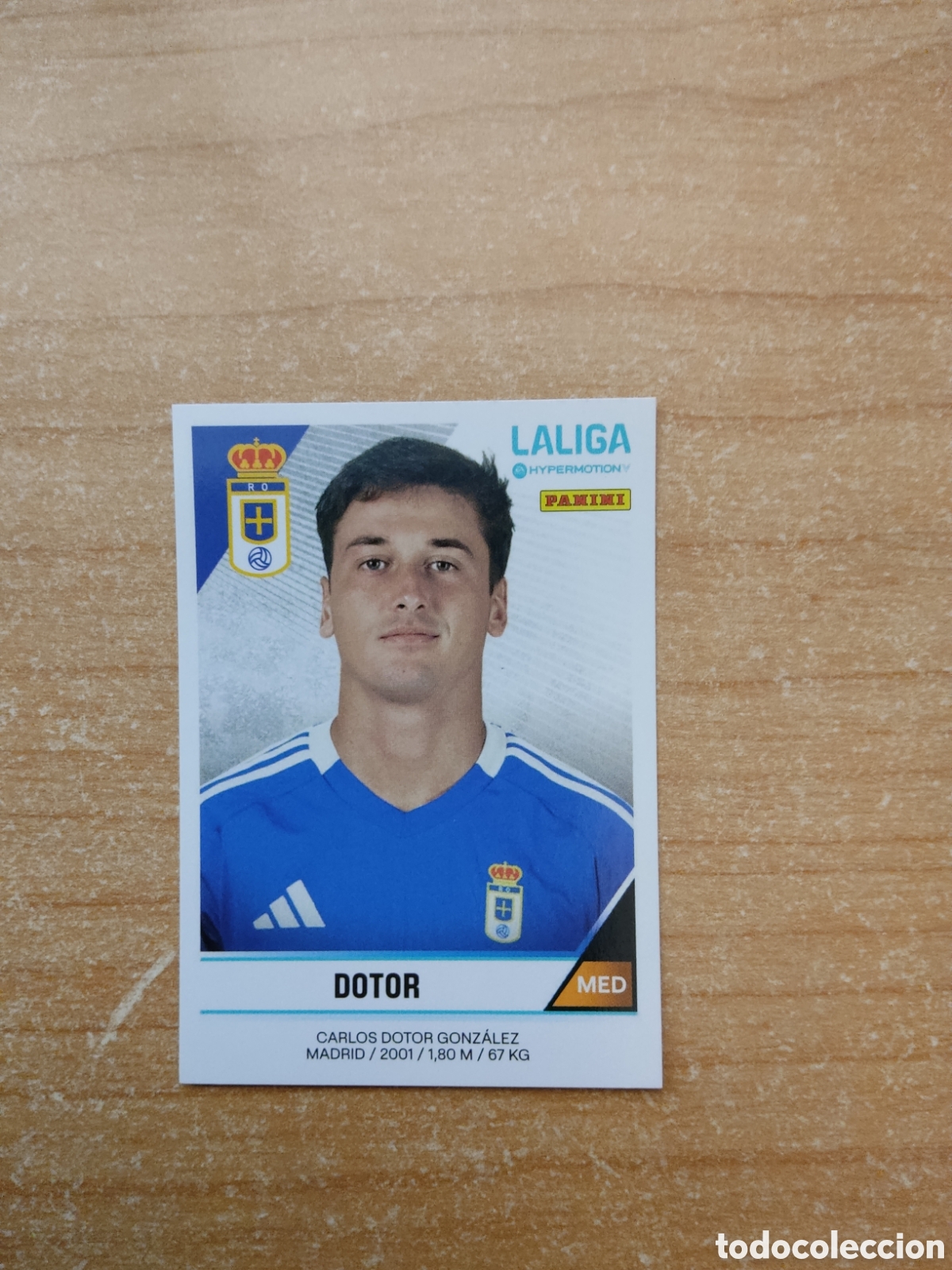 Fu&szlig;ball-Sticker: 336 DOTOR REAL OVIEDO LIGA HYPERMOTION 2024 2025