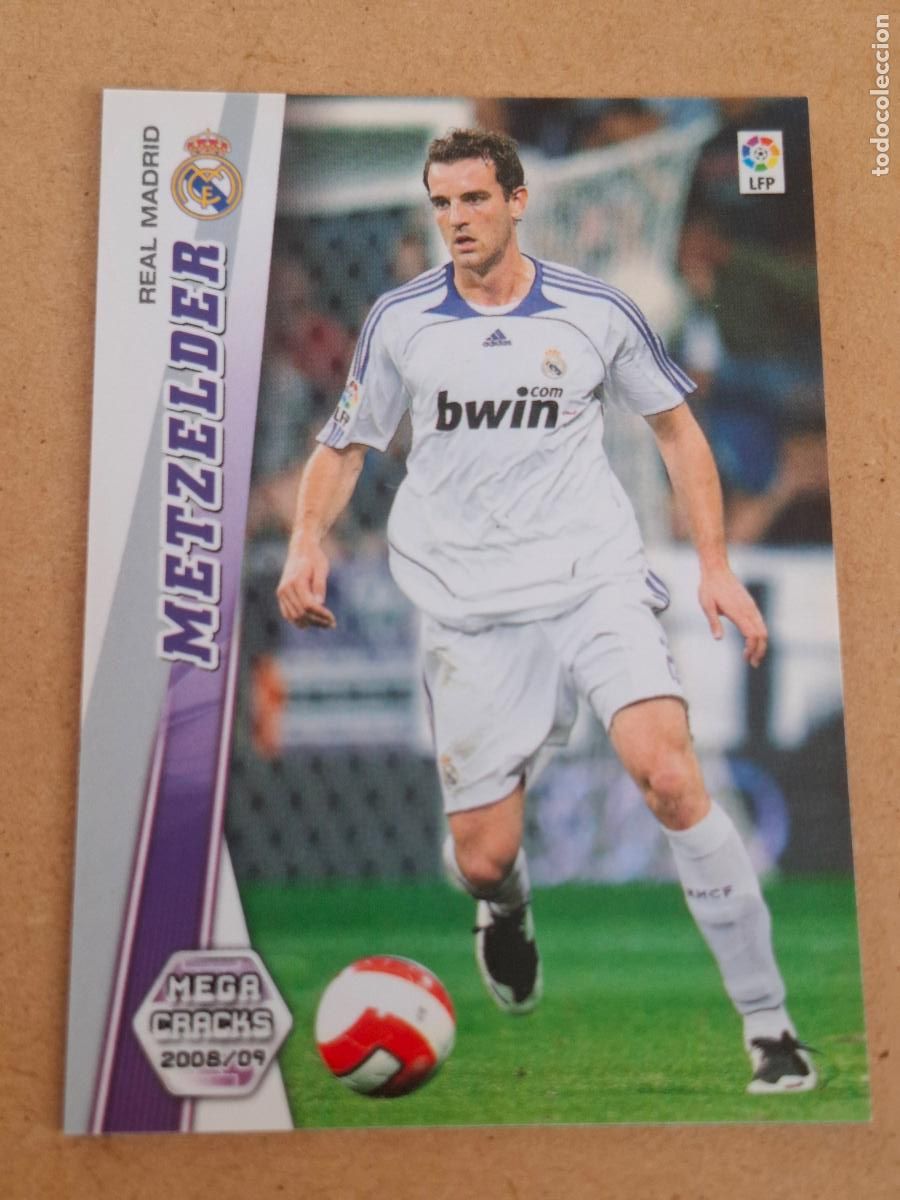 Cartes &agrave; collectionner de Football: MEGACRACKS 2008 2009 08 09 - PANINI - 148 METZELDER - REAL MADRID