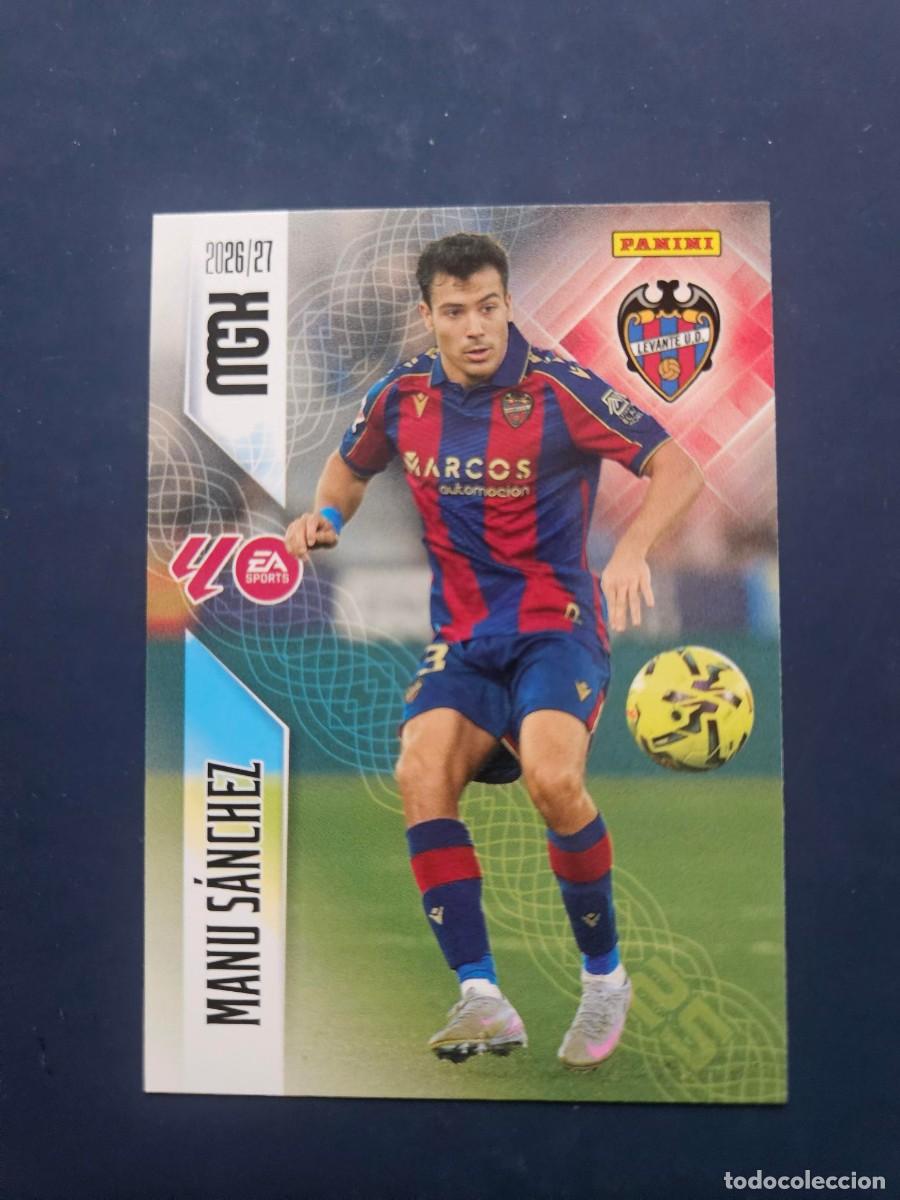 Fu&szlig;ball-Sticker: N&ordm; 206 MANU SANCHEZ LEVANTE MGK MEGACRACKS 26 27 2026 2027