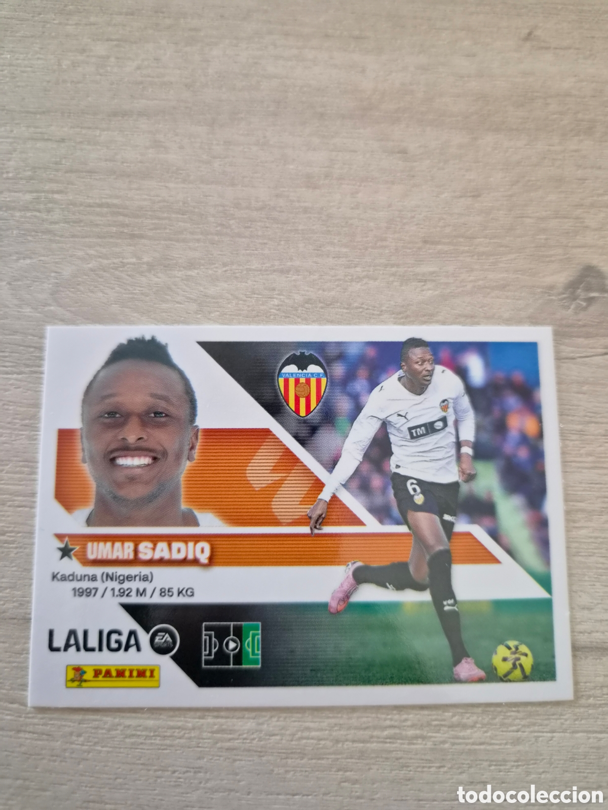 Figurine di Calcio: N&deg;20A Valencia Sadiq Liga Este 26/27