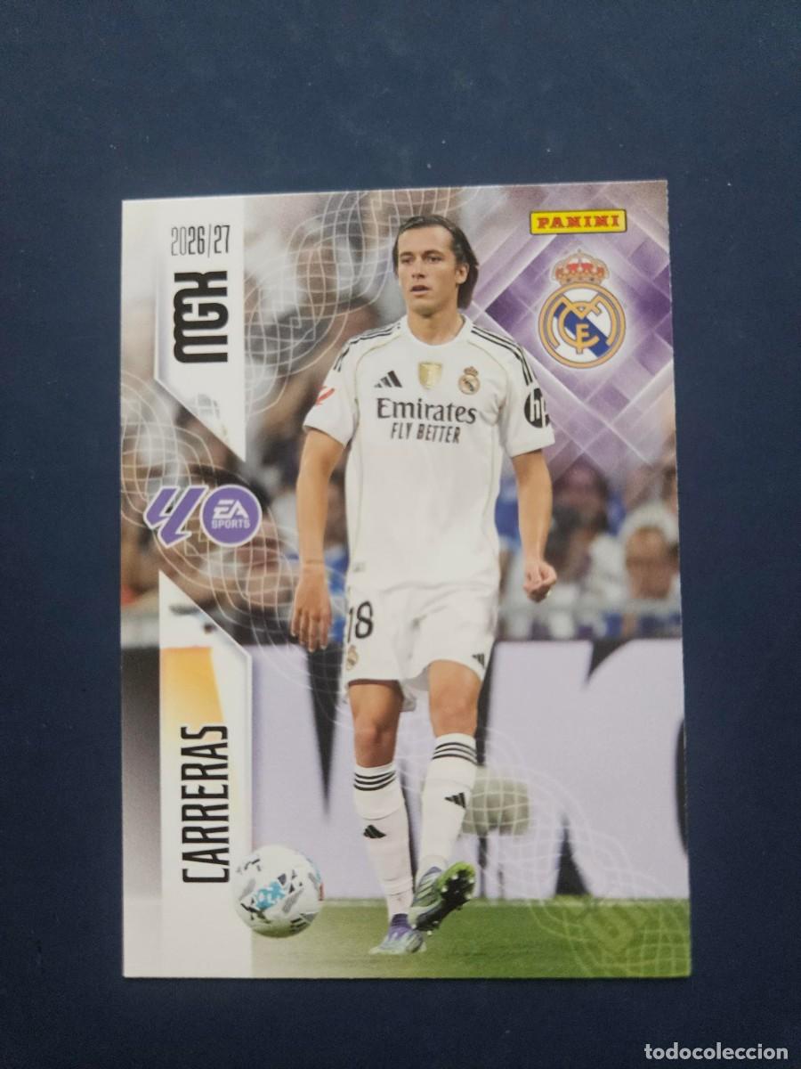 Fu&szlig;ball-Sticker: N&ordm; 224 CARRERAS REAL MADRID MGK MEGACRACKS 26 27 2026 2027