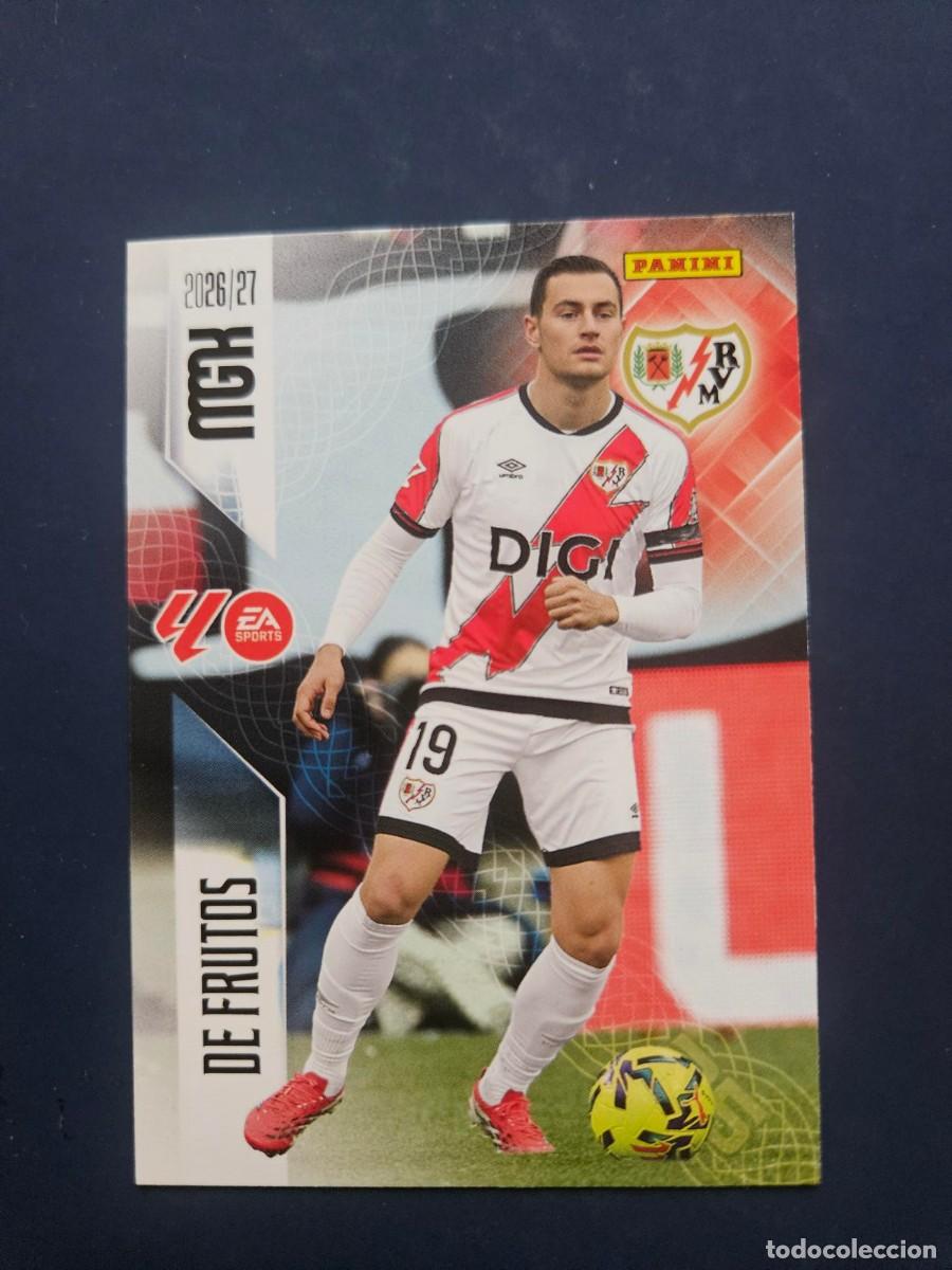 Football Stickers: N&ordm; 304 DE FRUTOS RAYO VALLECANO MGK MEGACRACKS 26 27 2026 2027