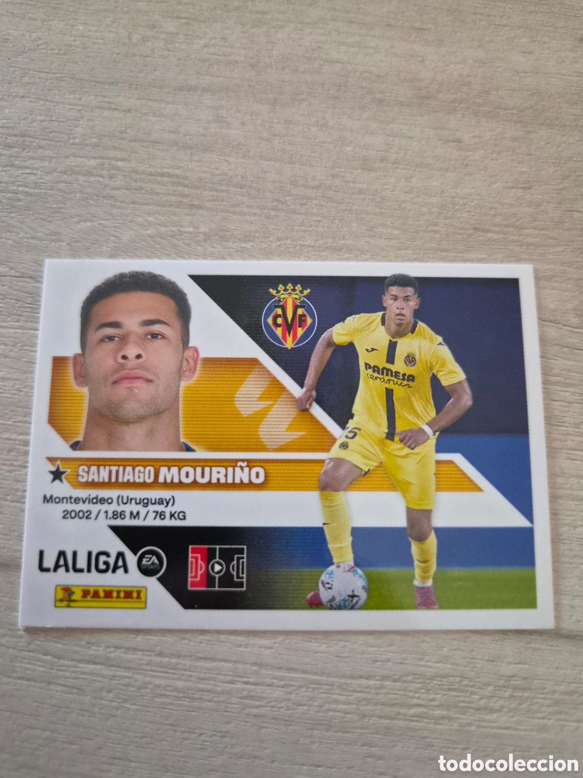 Fu&szlig;ball-Sticker: N&deg;5 Villarreal Mouri&ntilde;o Liga Este 26/27