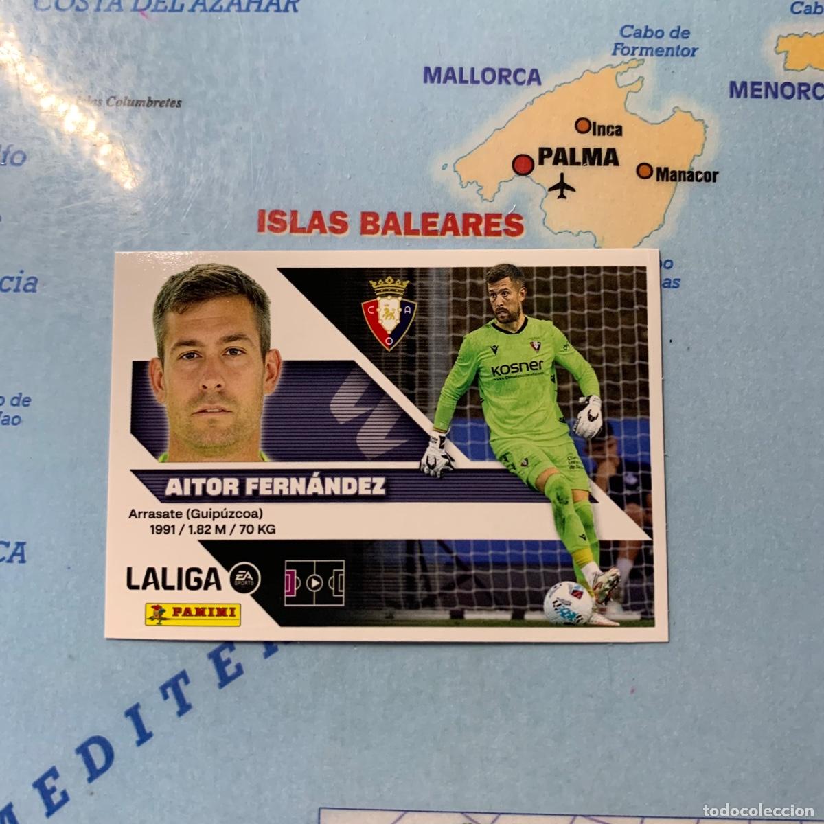 Cromos de f&uacute;tbol: Aitor Fern&aacute;ndez n&uacute;mero 4 de Osasuna cromo liga este 26-27 2026-2027