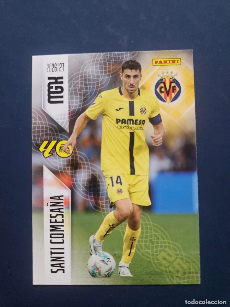 Cromos de f&uacute;tbol: N&ordm; 370 SANTI COMESA&Ntilde;A VILLARREAL MGK MEGACRACKS 26 27 2026 2027