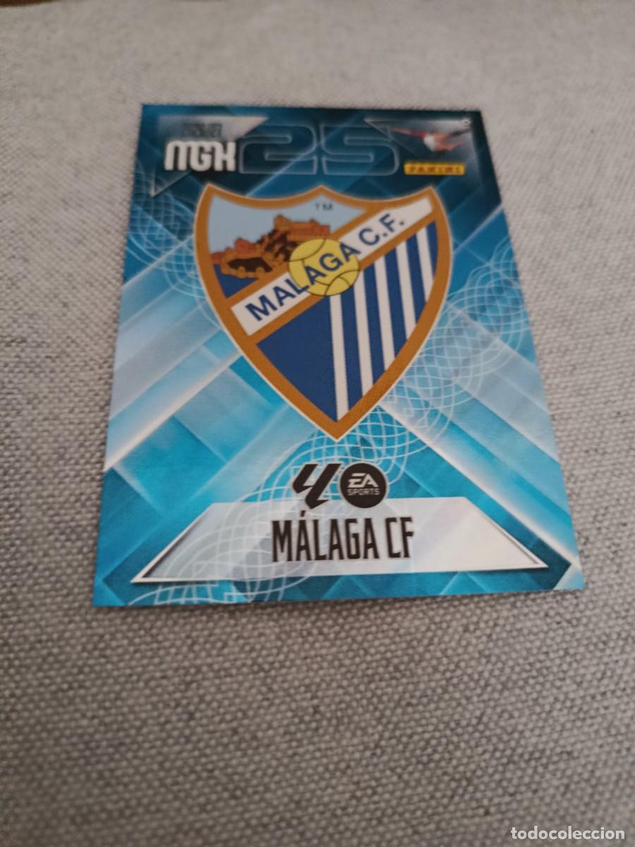 Cromos de f&uacute;tbol: Megacracks 26/27. 235- Escudo. M&aacute;laga.