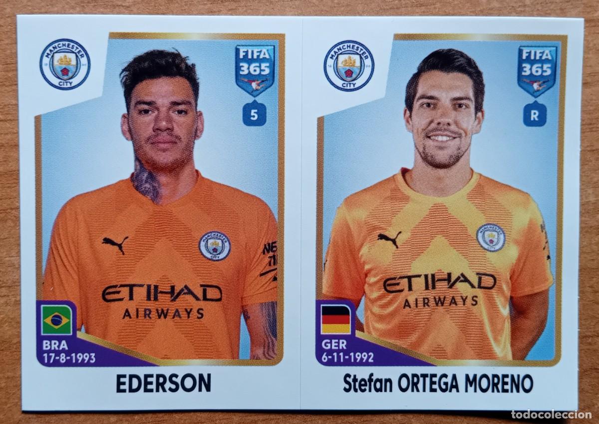 Cromos de f&uacute;tbol: Figurina Panini 2022-23 Cromo Fifa 365 2023 Ederson Ortega Moreno Manchester City n 86