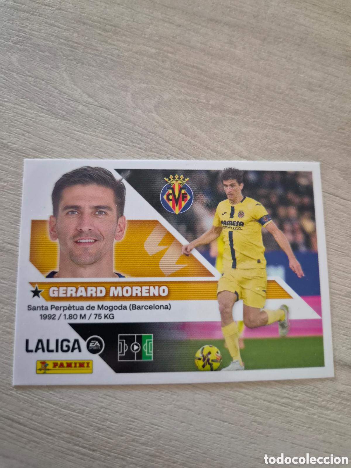 Figurine di Calcio: N&deg;20 Villarreal Gerard Moreno Liga Este 26/27