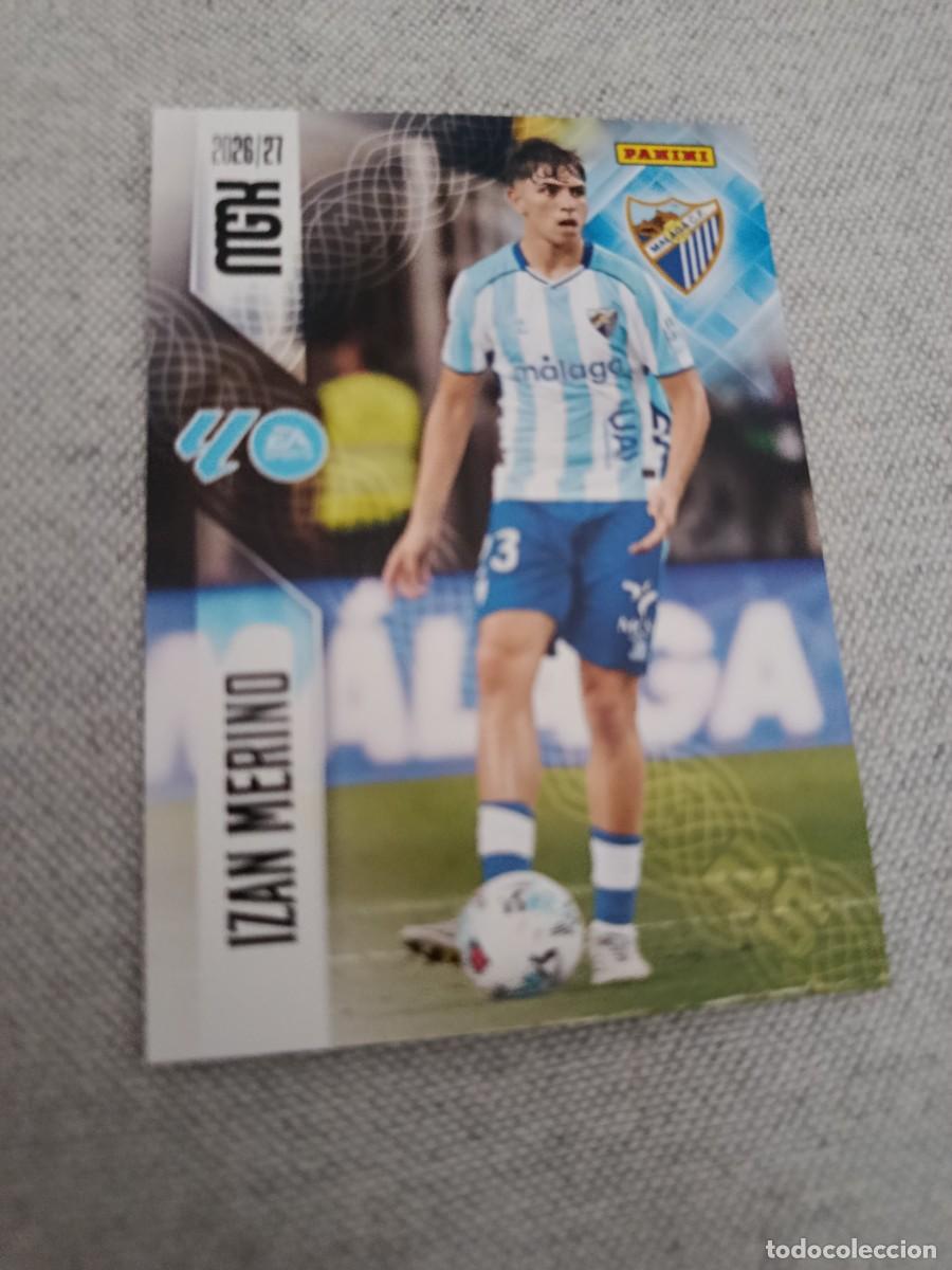 Cromos de f&uacute;tbol: Megacracks 26/27. 244- Merino. M&aacute;laga.