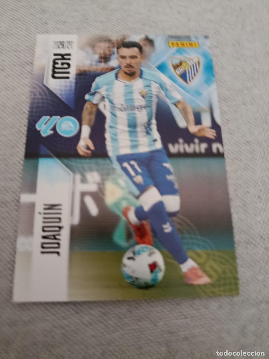 Cromos de f&uacute;tbol: Megacracks 26/27. 251- Joaqu&iacute;n. M&aacute;laga.