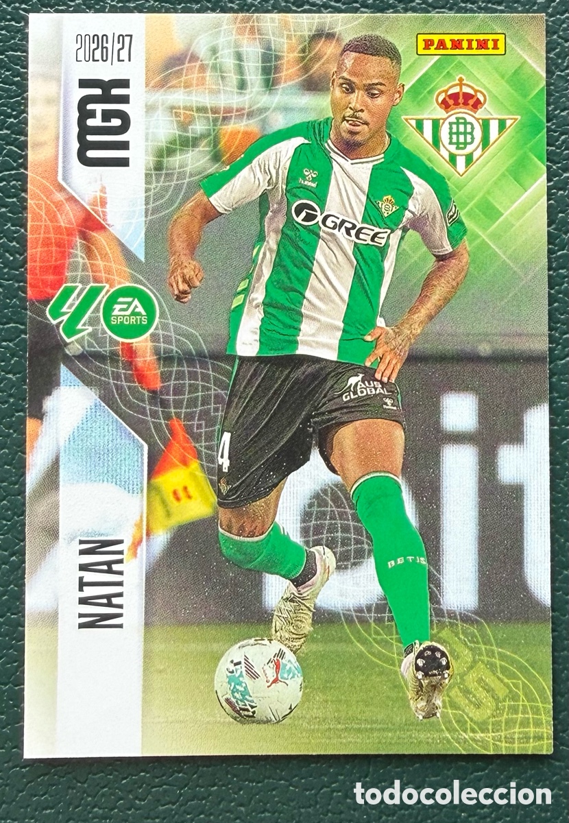 Fu&szlig;ball-Sticker: 97 NATAN REAL BETIS FICHAS ALBUM MEGACRACKS 2026 2027 MGK 26 27