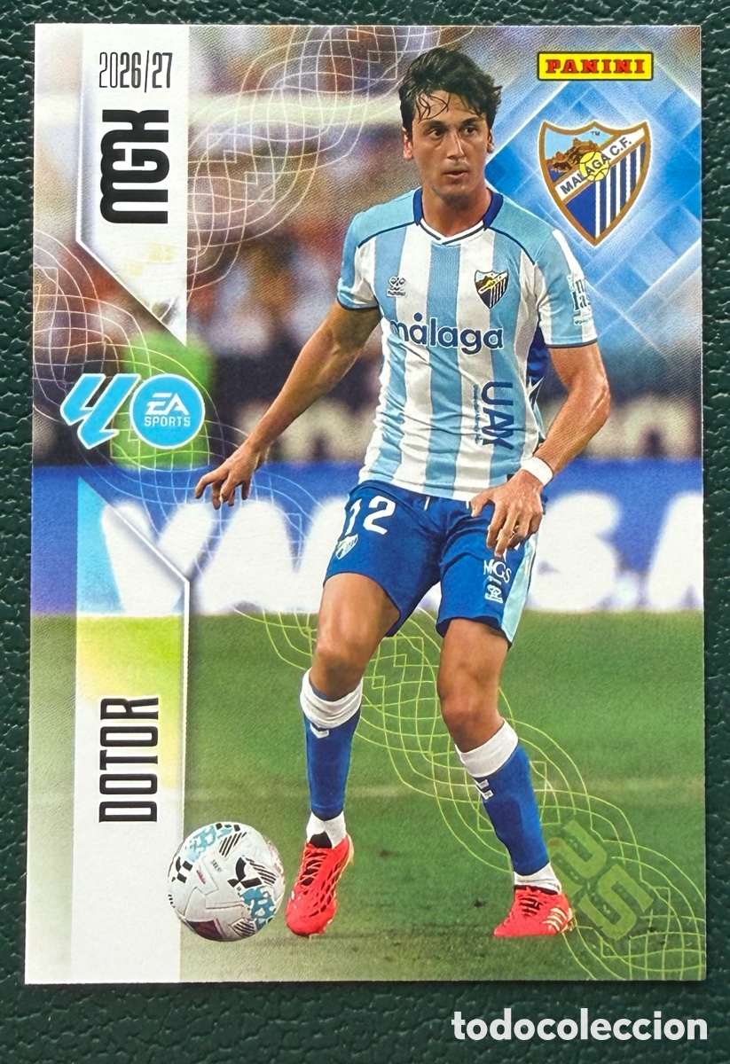 Cromos de f&uacute;tbol: 247 DOTOR MALAGA CF FICHAS ALBUM MEGACRACKS 2026 2027 MGK 26 27