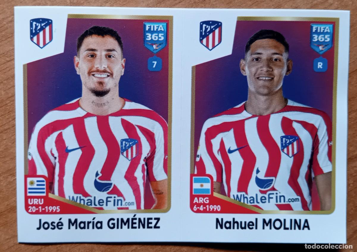 Cromos de f&uacute;tbol: Figurina Panini 2022-23 Cromo Fifa 365 2023 Gimenez Molina Atl&eacute;tico Madrid n 136