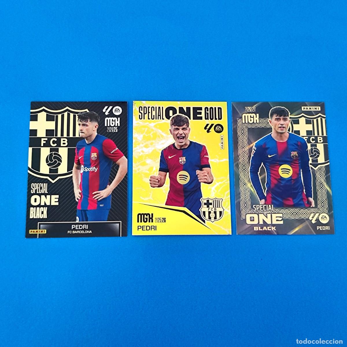 Cromos de f&uacute;tbol: Megacracks 2024 2025 / 24 25 - 2025 2026 / 25 26 - 2026 2027 / 26 27 Pedri Special One Black Gold