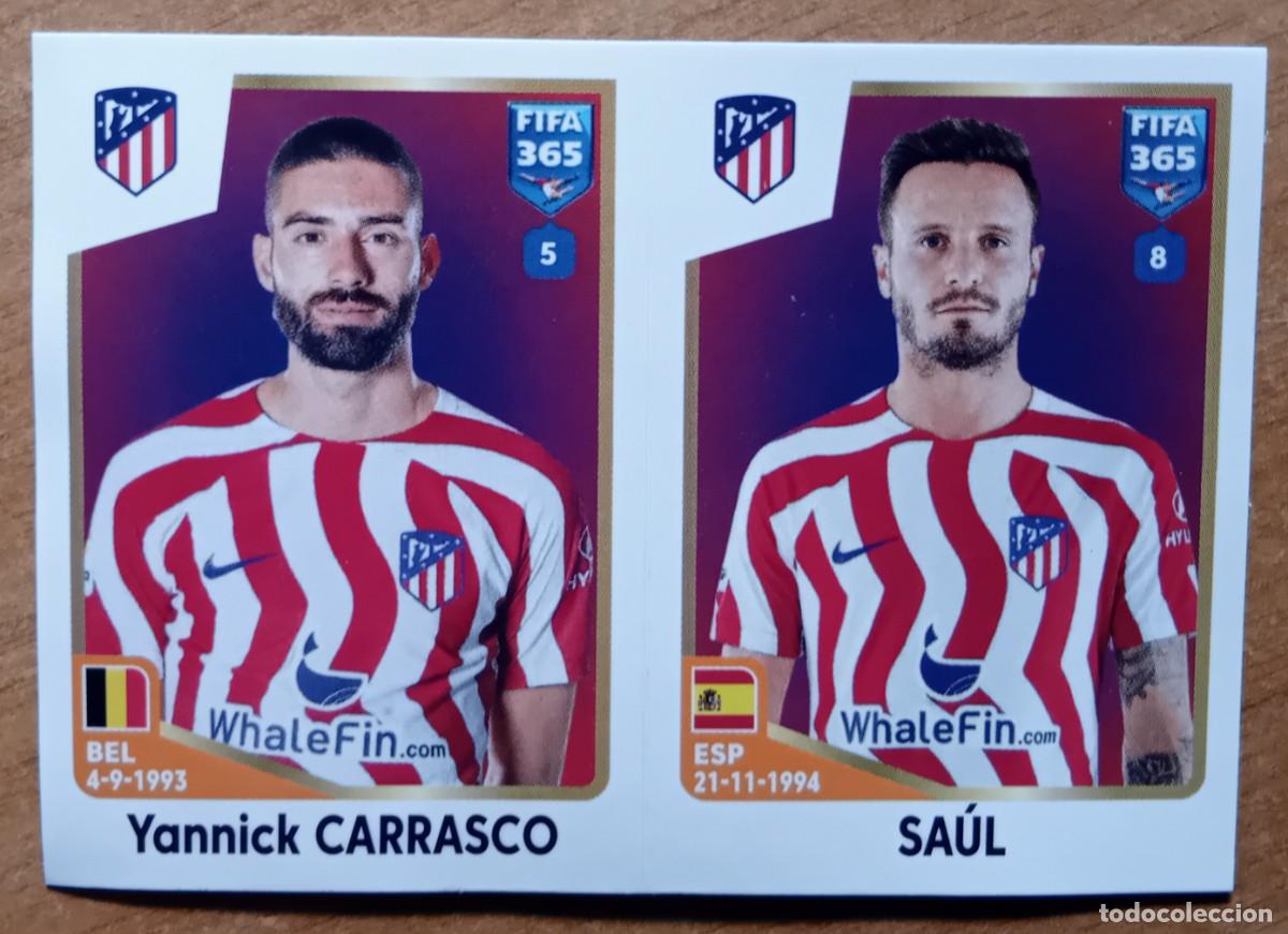 Cromos de f&uacute;tbol: Figurina Panini 2022-23 Cromo Fifa 365 2023 Carrasco Sa&uacute;l Atl&eacute;tico Madrid n 143