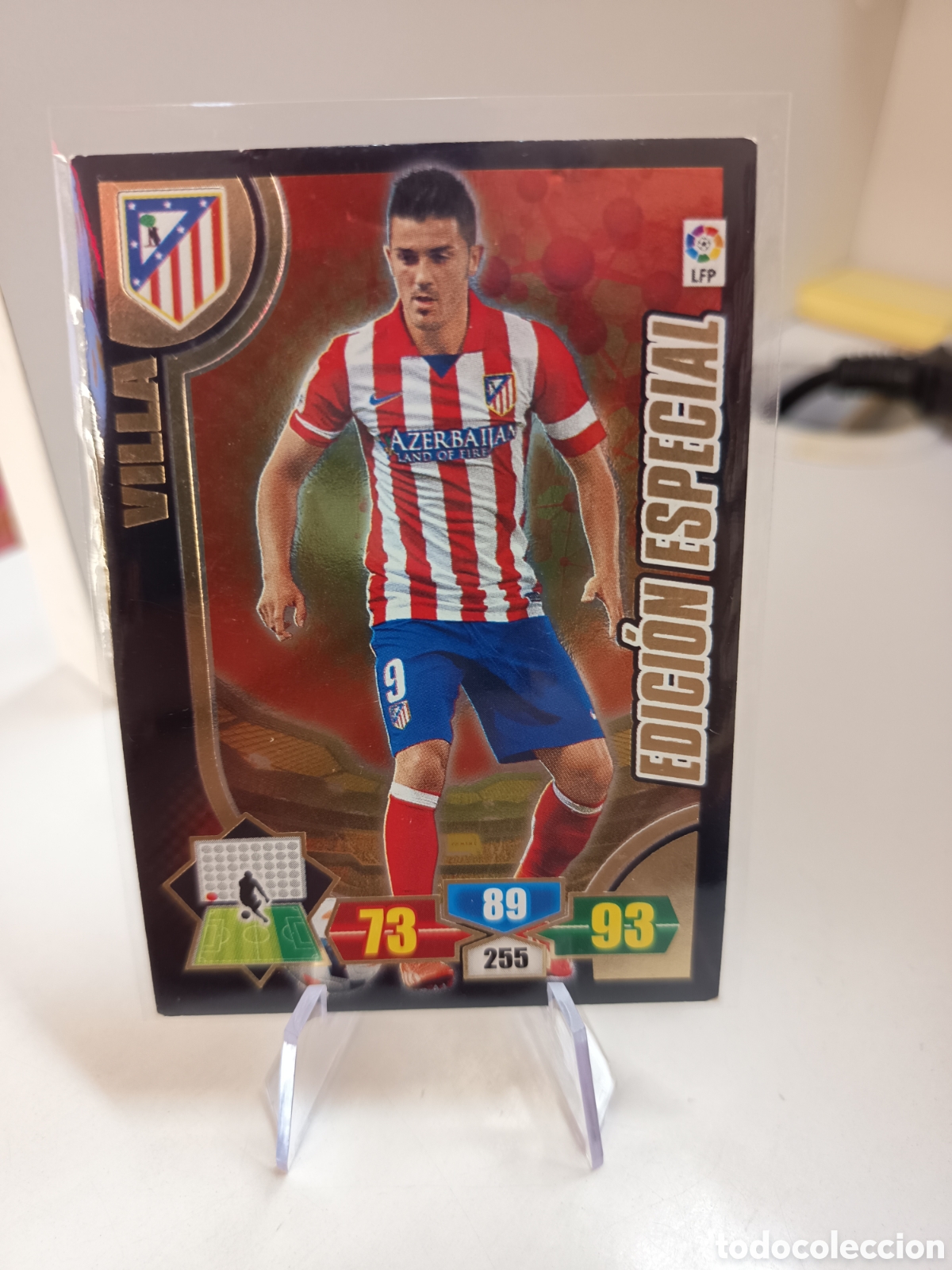 Cromos de f&uacute;tbol: VILLA EDICION ESPECIAL ADRENALYN XL 2013 2014