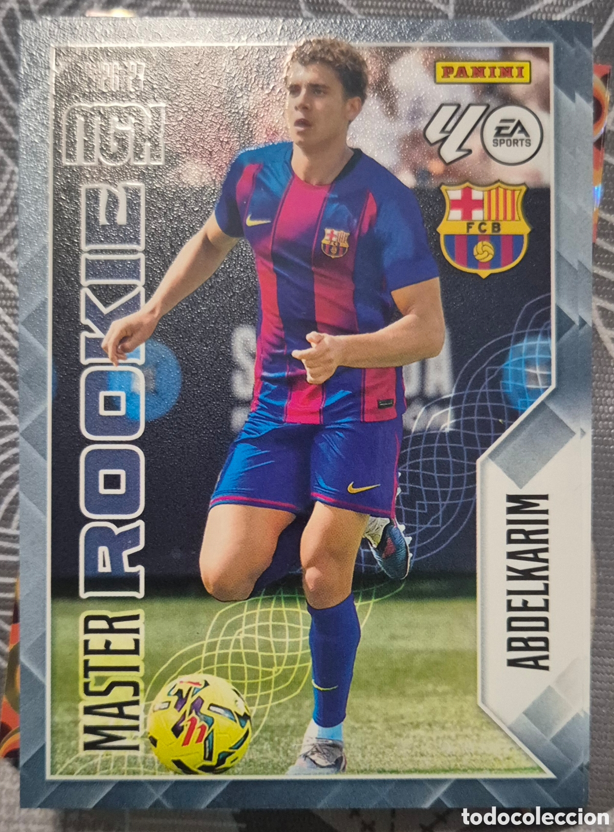 Cromos de f&uacute;tbol: Abdelkarim barcelona master rookie megacracks 26 27