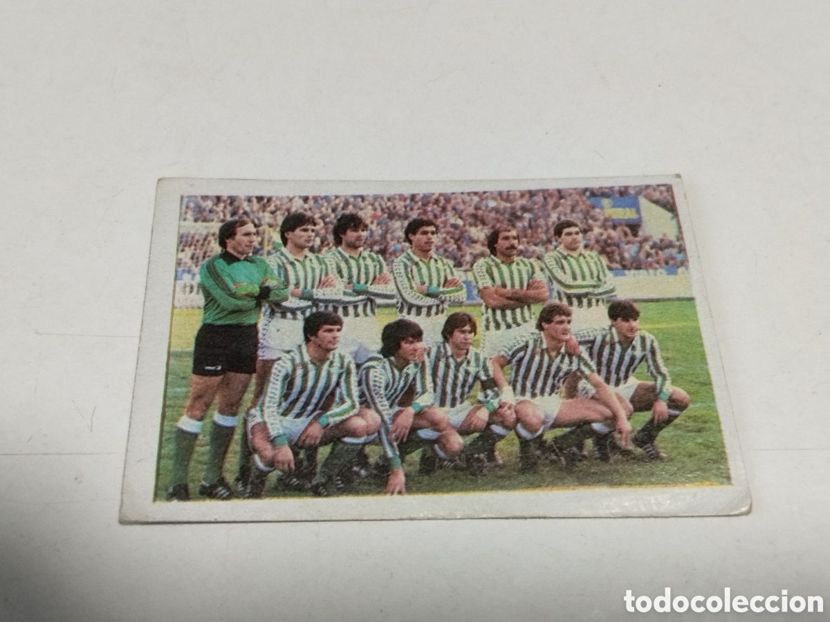Cromos de f&uacute;tbol: Cromo Futbol 84 Gropan 1983 , Real Betis