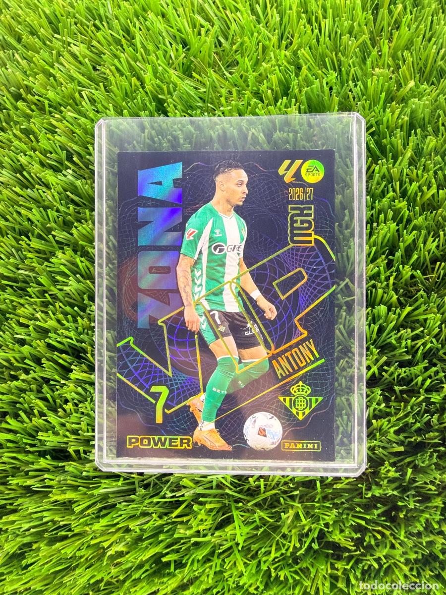 Football Stickers: N&ordm; 388P Antony Zona Vip Power Real Betis Megacracks 26 27
