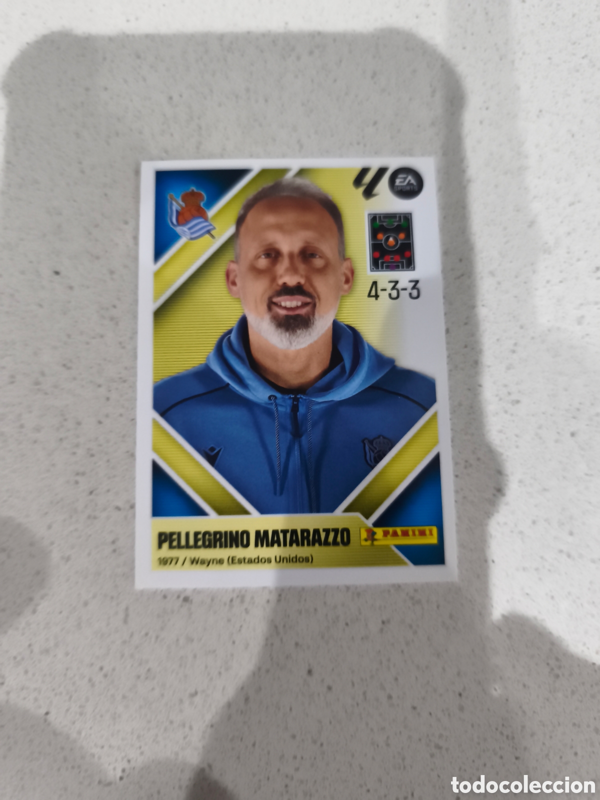 Football Stickers: CROMO N&Uacute;MERO 2 MATARAZZO REAL SOCIEDAD. LIGA ESTE 26/27. PANINI.