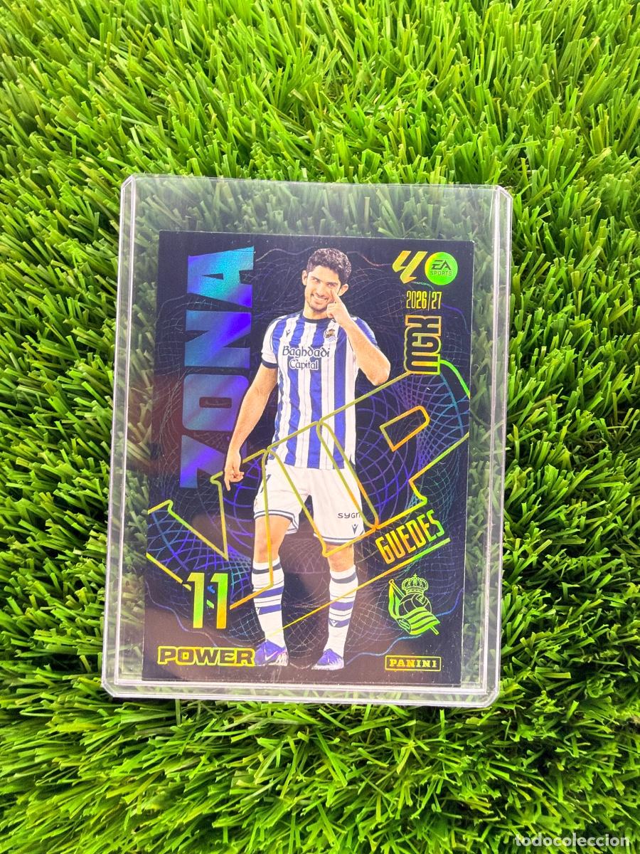Cromos de Futebol: N&ordm; 395P Guedes Zona Vip Power Real Sociedad Megacracks 26 27