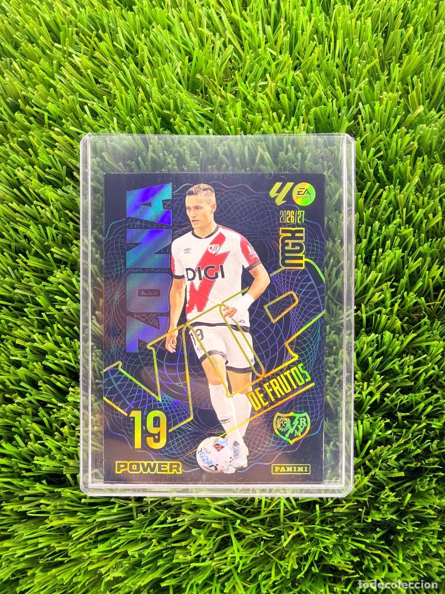 Cromos de Futebol: N&ordm; 392P De Frutos Zona Vip Power Rayo Vallecano Megacracks 26 27