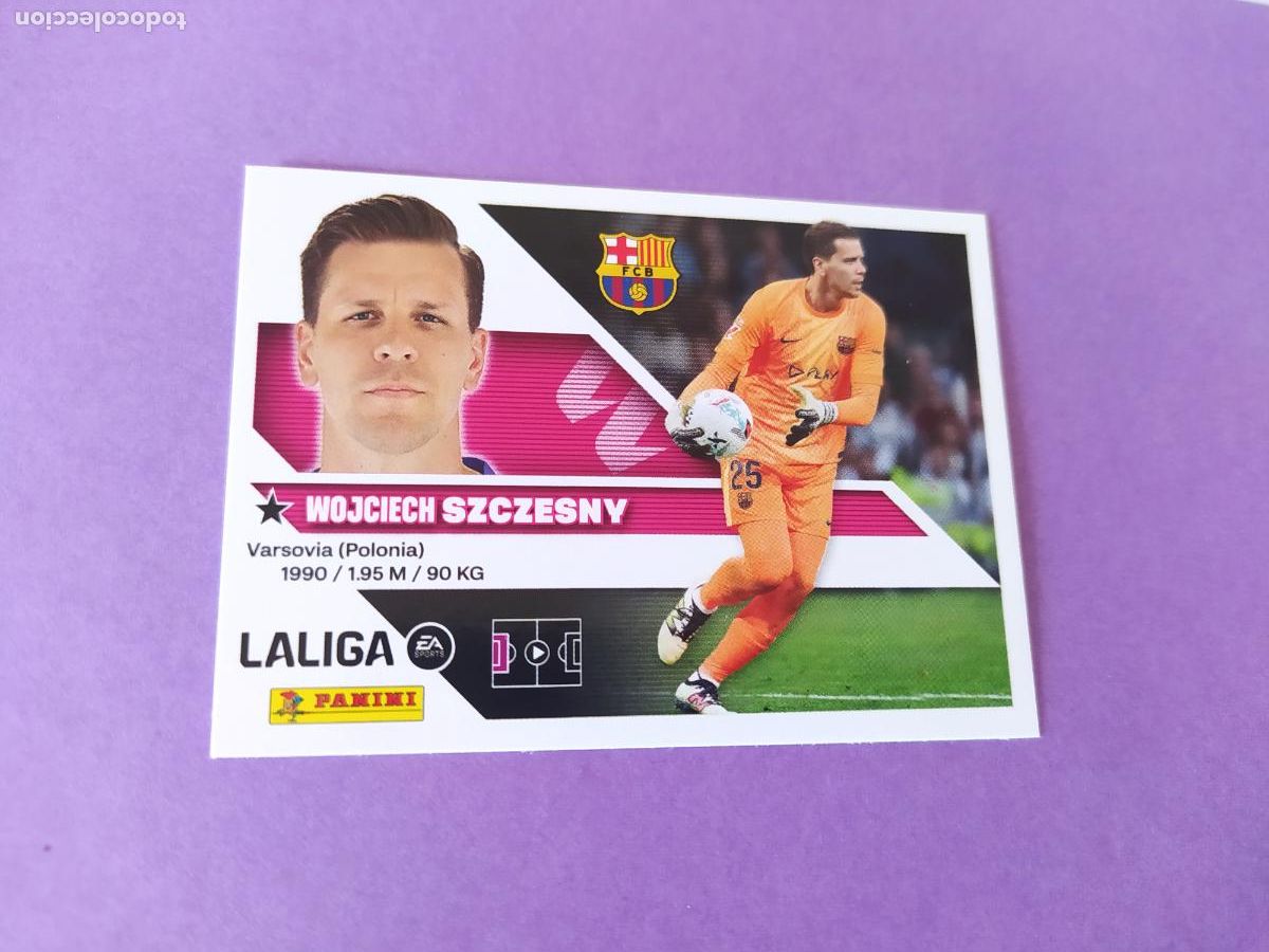 Cromos de f&uacute;tbol: LIGA ESTE 2026 2027 26 27 NUEVO - FC BARCELONA N&ordm; 4 SZCZESNY