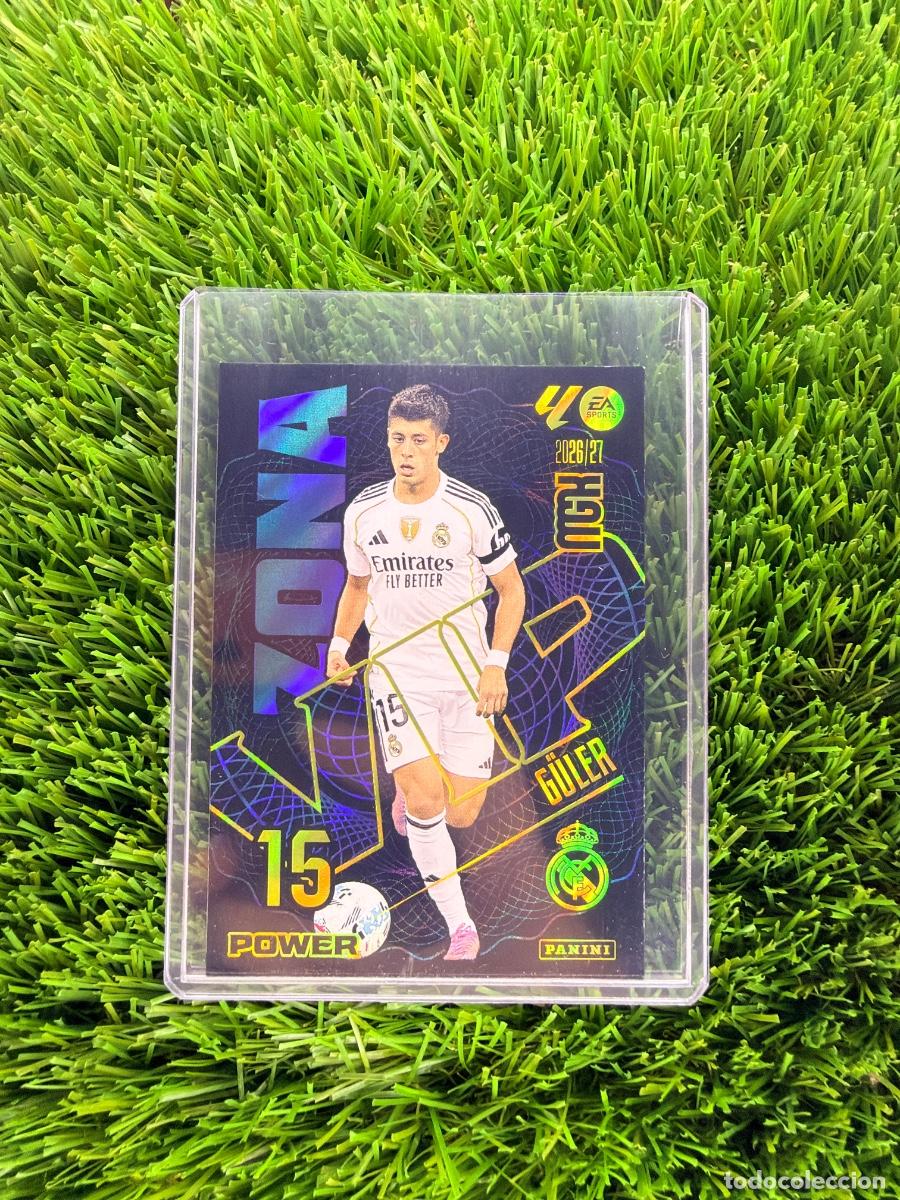 Cromos de f&uacute;tbol: N&ordm; 396P G&uuml;ler Zona Vip Power Real Madrid CF Megacracks 26 27