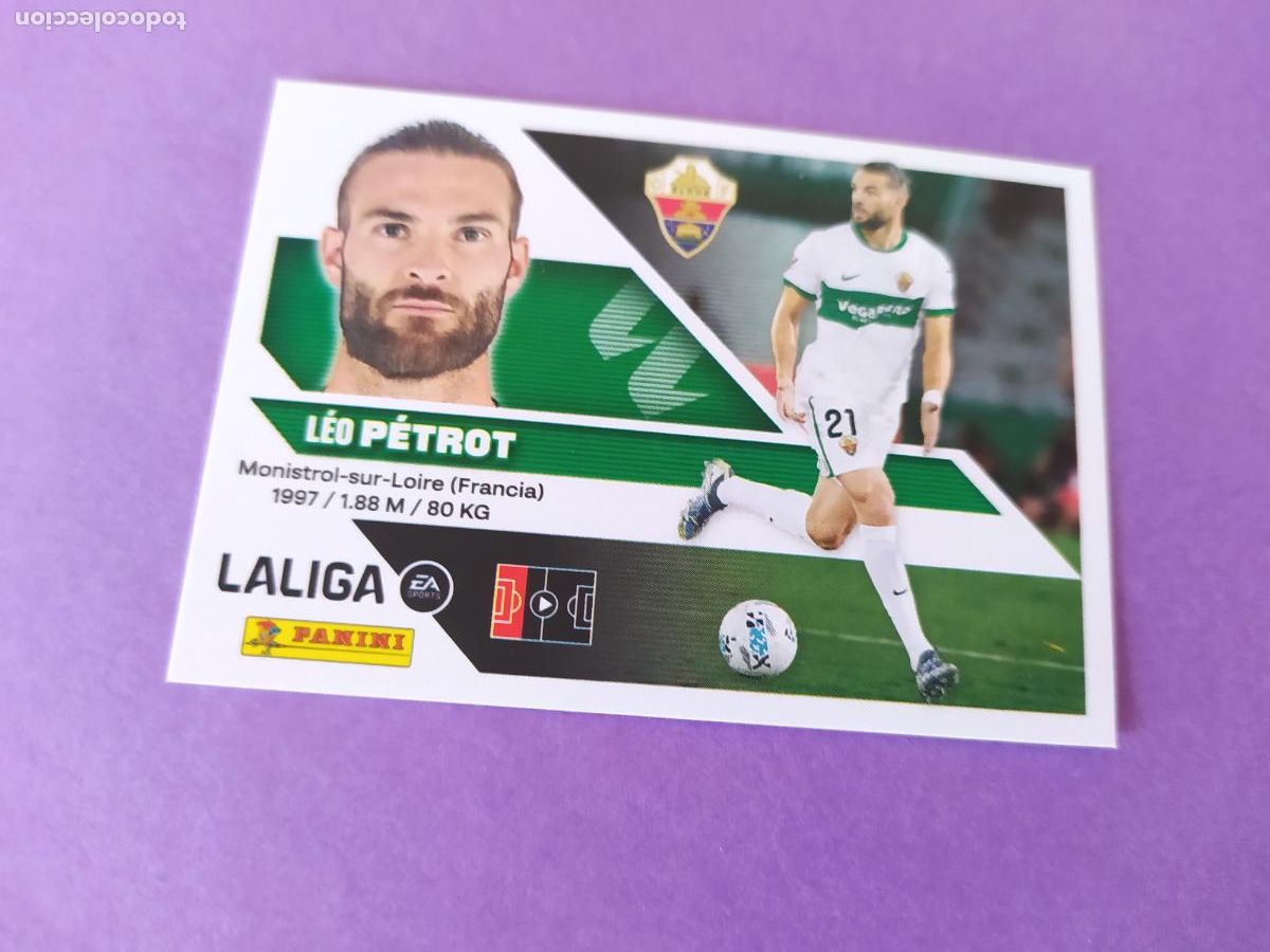 Cromos de f&uacute;tbol: LIGA ESTE 2026 2027 26 27 NUEVO - ELCHE N&ordm; 5 PETROT
