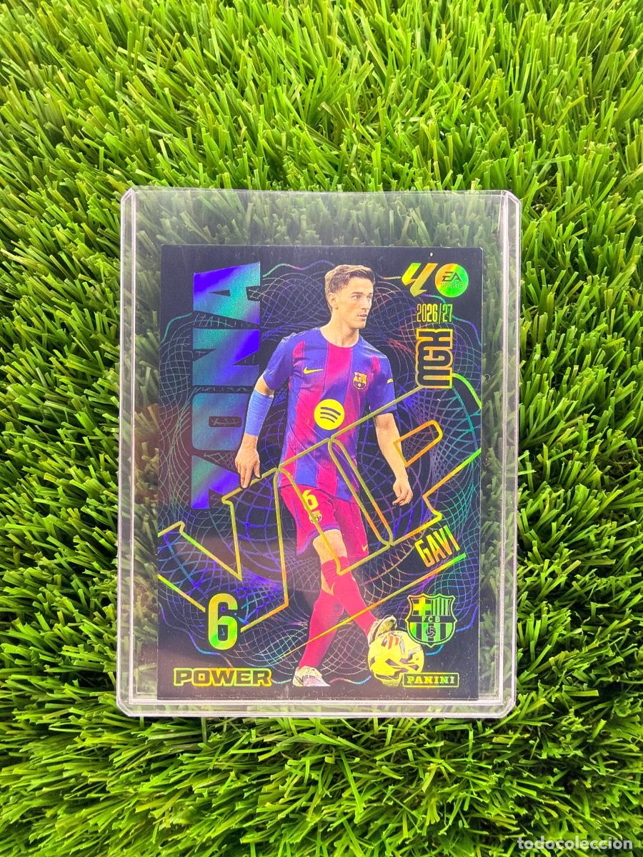 Cromos de f&uacute;tbol: N&ordm; 394P Gavi Zona Vip Power FC Barcelona Megacracks 26 27