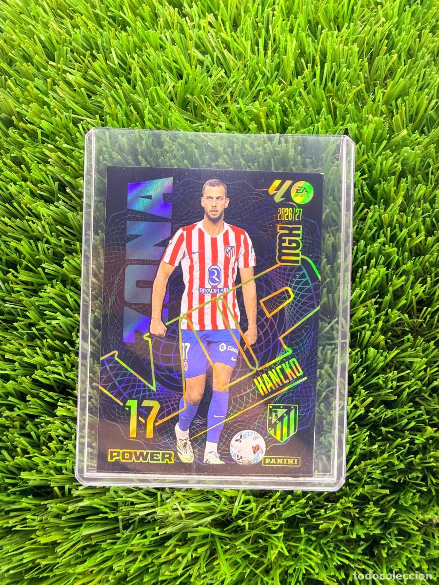 Cromos de f&uacute;tbol: N&ordm; 397P Hancko Zona Vip Power Atl&eacute;tico de Madrid Megacracks 26 27