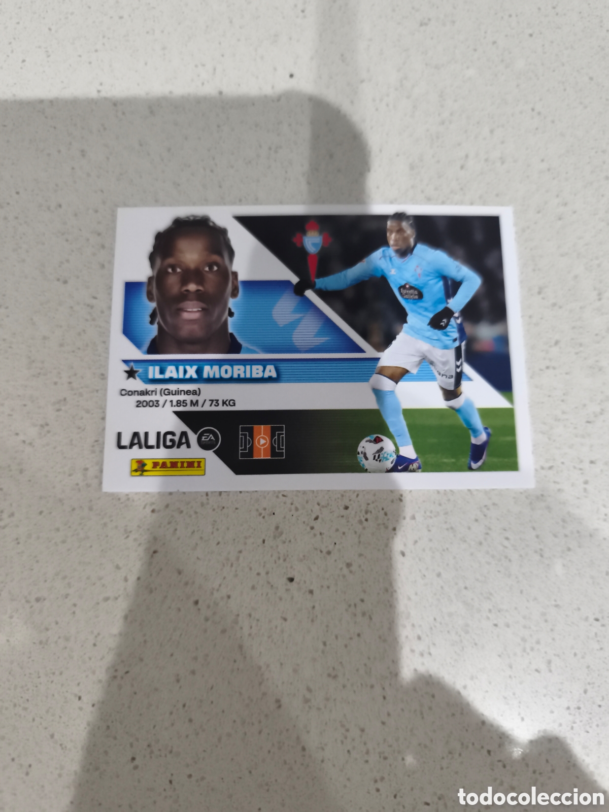 Cromos de f&uacute;tbol: CROMO N&Uacute;MERO 11 ILAIX MORIBA CELTA DE VIGO. LIGA ESTE 26/27. PANINI.
