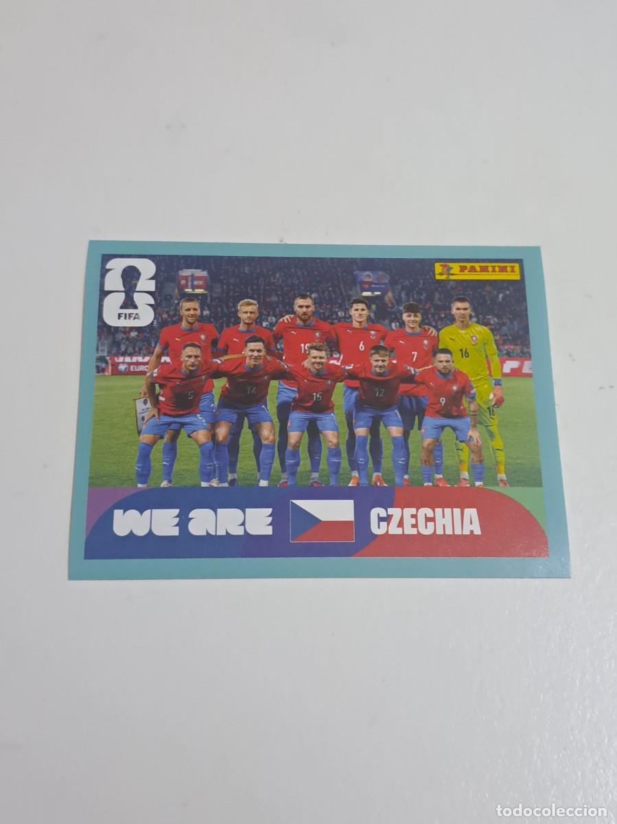 Cromos de Futebol: CROMO MUNDIAL 2026 CZE 13 ALINEACION REPUBLICA CHECA WORLD CUP 2026 PANINI