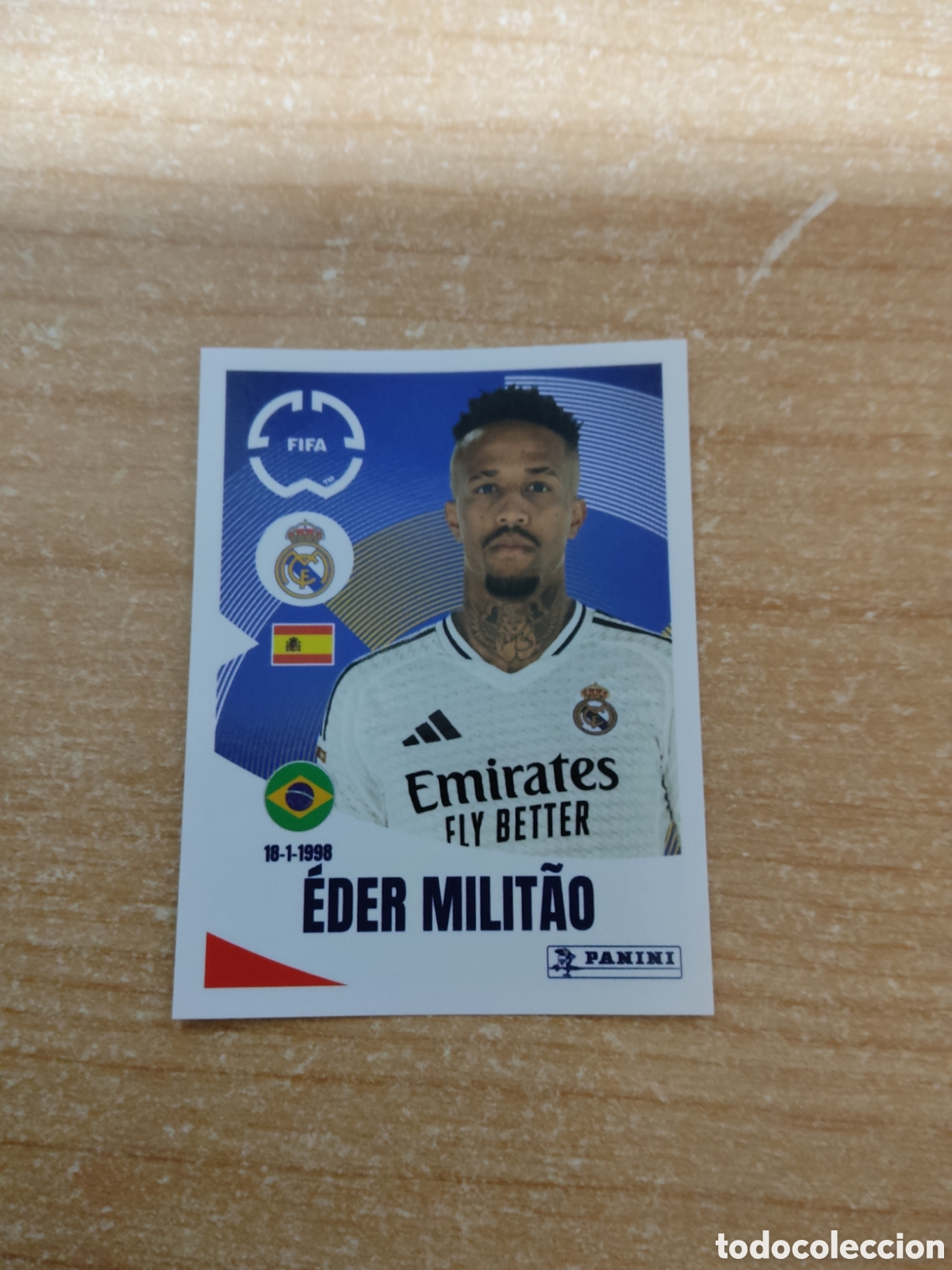 Cromos de Futebol: 481 EDER MILITAO REAL MADRID FIFA WORLD CUP 2025