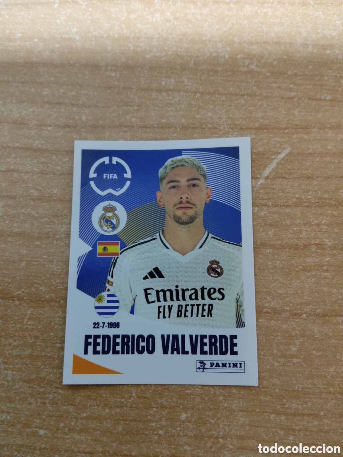 Cromos de f&uacute;tbol: 485 FEDERICO VALVERDE REAL MADRID FIFA WORLD CUP 2025