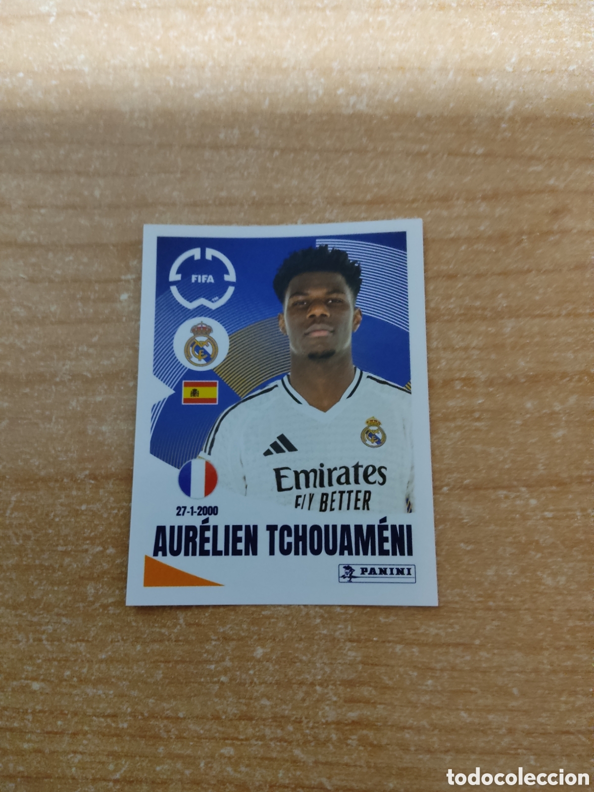 Cromos de f&uacute;tbol: 486 TCHOUAMENI REAL MADRID FIFA WORLD CUP 2025