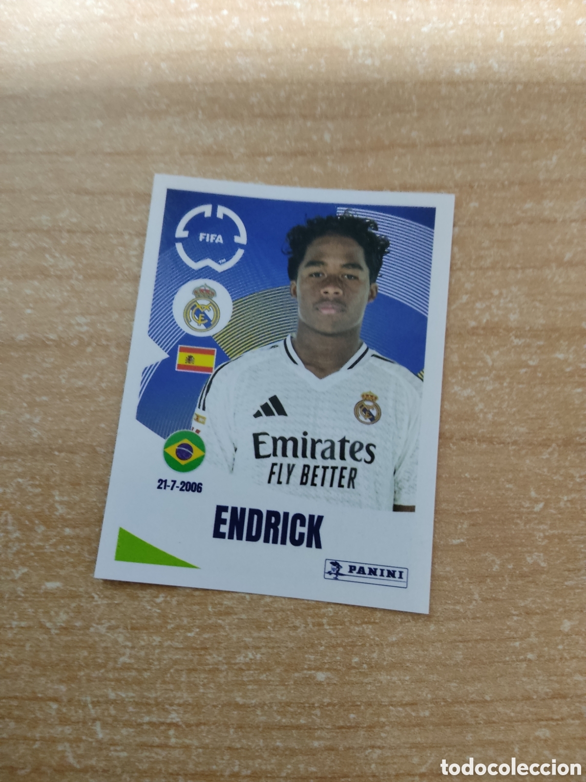 Cromos de Futebol: 494 ENDRICK REAL MADRID FIFA WORLD CUP 2025