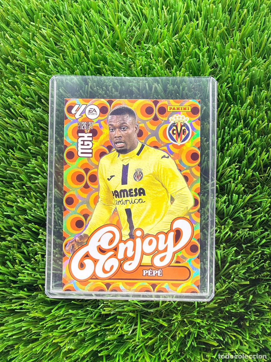 Cromos de Futebol: N&ordm; 386 P&eacute;p&eacute; Enjoy Villarreal CF Megacracks 26 27