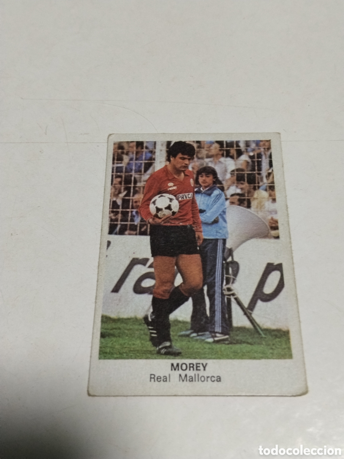 Cromos de f&uacute;tbol: Cromo Futbol 84 Gropan 1983,Morey