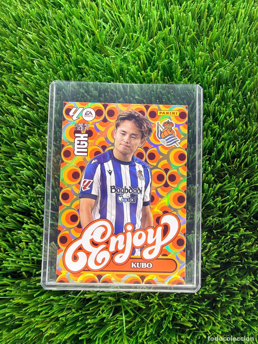 Cromos de f&uacute;tbol: N&ordm; 384 Kubo Enjoy Real Sociedad Megacracks 26 27